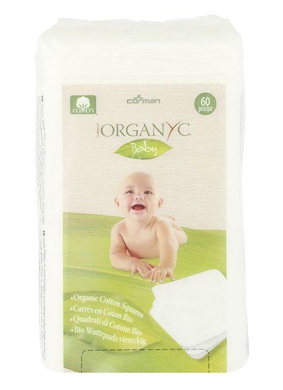 Хлопковые детские подушечки органические Corman Organyc Sweet Caress Baby Cotton Nursing Pads — фото 1